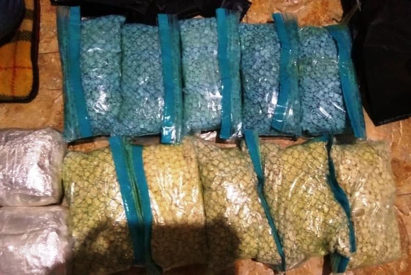 Foto : Sejumlah barang bukti (Foto : Dok BNN)