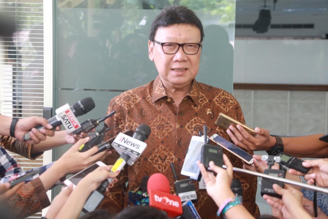 Mendagri Tjahjo Kumolo (Foto : Setkab)