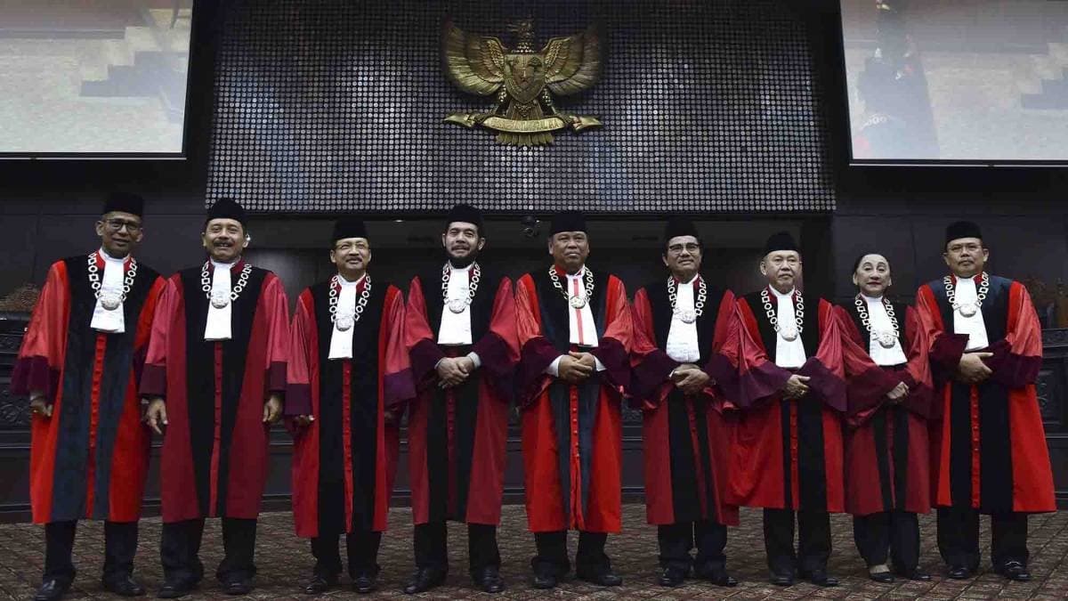 Hakim Mahkamah Konstitusi (Foto: istimewa)