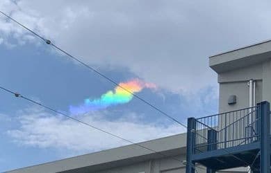 Fenomena Awan Pelangi (foto:istimewa)