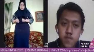 Viral! Ada Arya Wiguna dan Suzanna di Video Ospek Unesa
