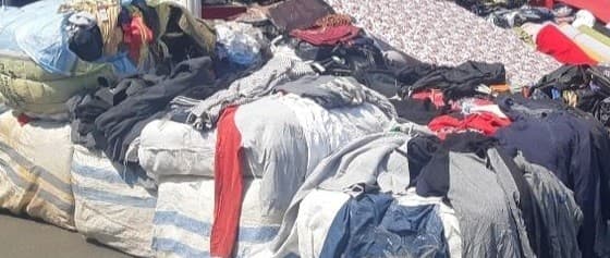 Baju Bekas dari Cina (Foto:Istimewa)