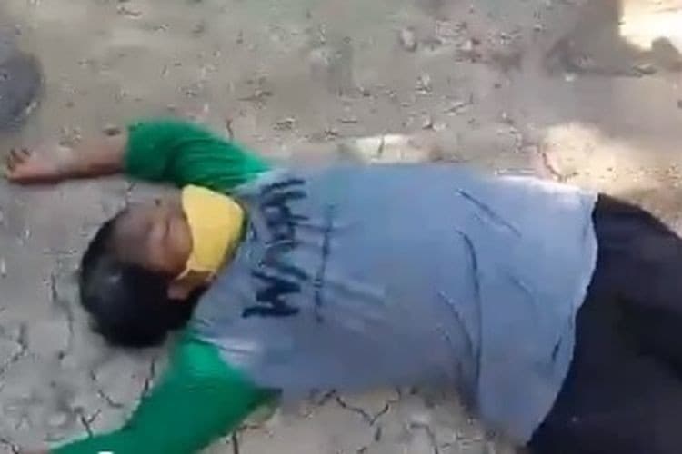 Ibu rumah tangga di Pubabu yang pingsan usai dibanting oknum Satpol PP