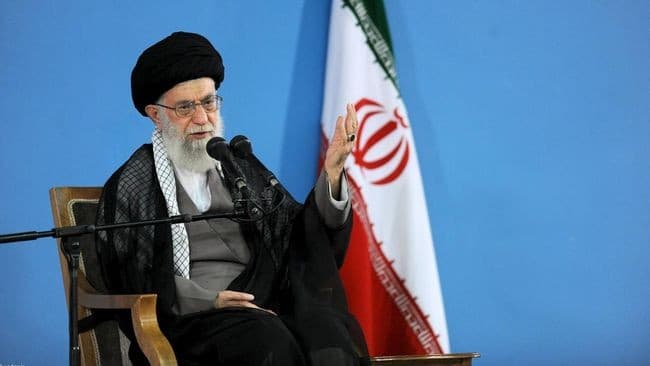 Pemimpin tertinggi Iran Ayatollah Sayyid Ali Khamenei