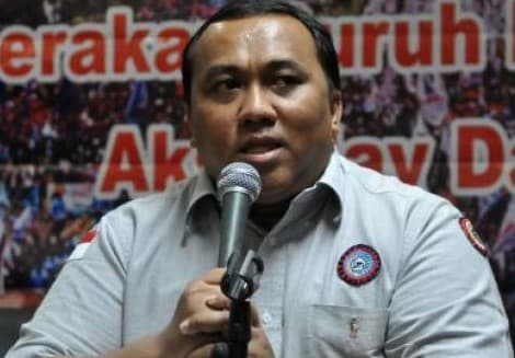 Presiden KSPSI Andi Gani 