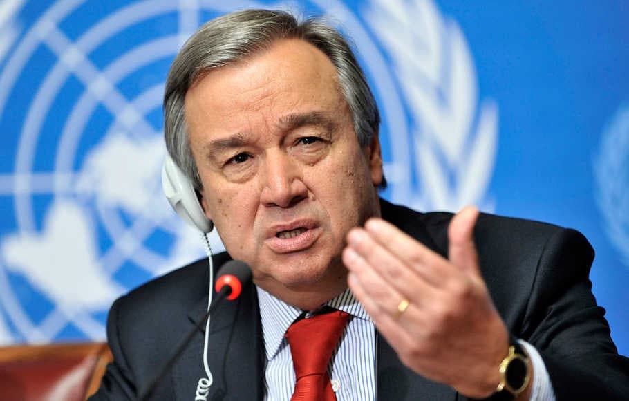 Sekjen PBB Antonio Guterres