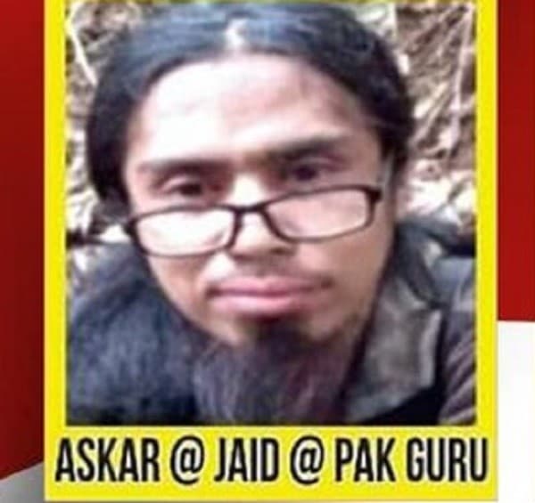 Askar alias Jaid alias Pak Guru teroris MIT (Foto:Istimewa)