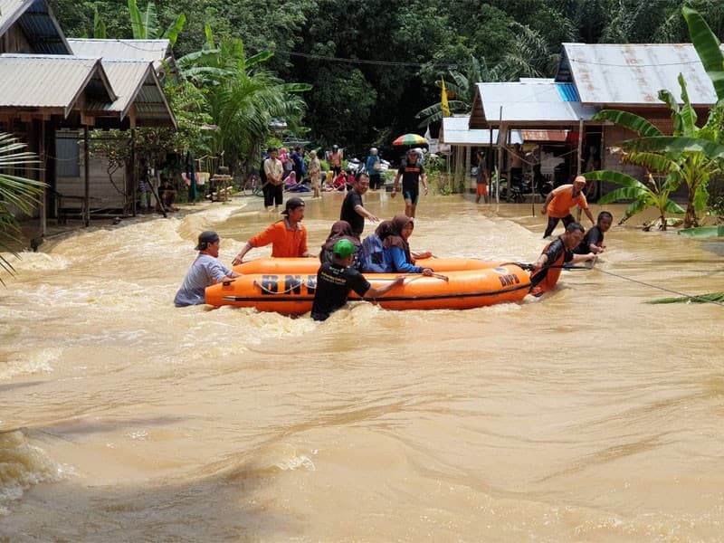 Banjir di Kalimantan Selatan (foto: istimewa)