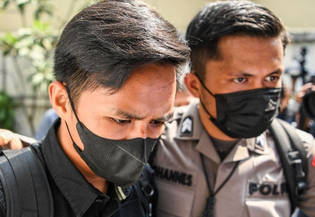 Bharada Edatangi Komnas HAM (Foto:Tribunnews)