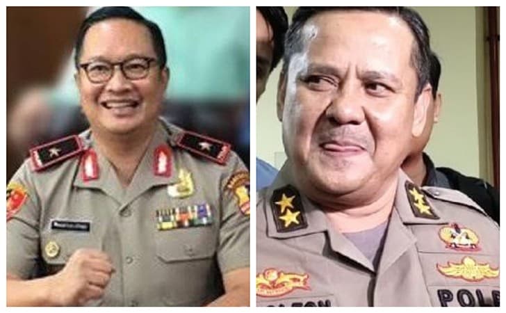  Brigjen Prasetijo Utomo, dan Irjen Napoleon Bonaparte (Foto:Istimewa)
