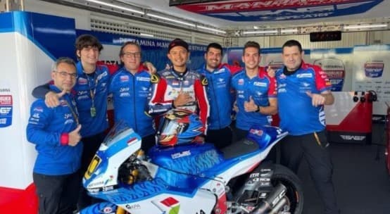Dimas dan Mandalika Racing Team (Foto: Instagram)