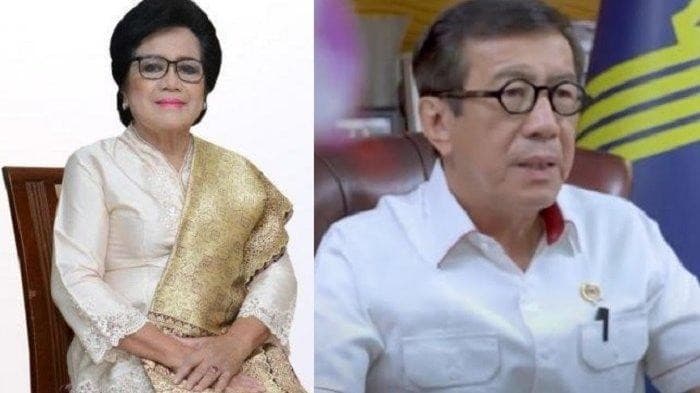 Elisye W Ketaren dan Yasonna Laoly (Foto:Istimewa)