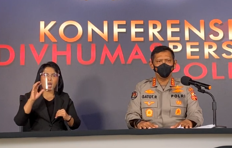 Kabag Penum Divisi Humas Polri Kombes Gatot Repli Handoko