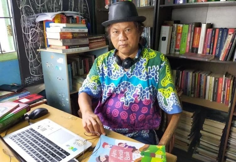 Sastrawan dan Duta Baca Indonesia, Gol A Gong (Foto: Newszet)