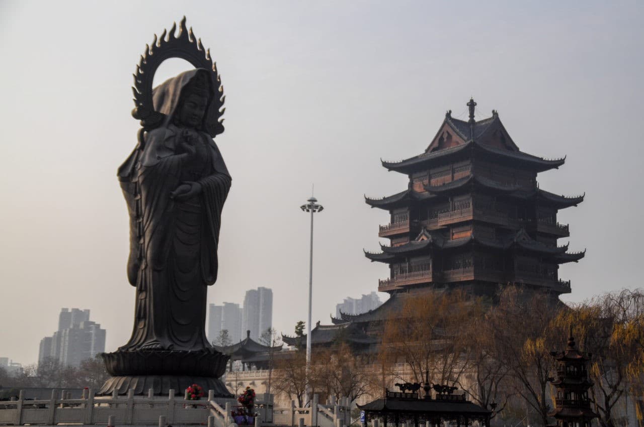 Guiyuan Temple di Wuhan, Cina