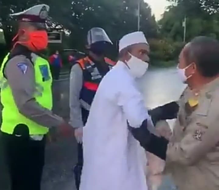 Habib Umar lawan petugas akhirnya dilaporkan ke polisi