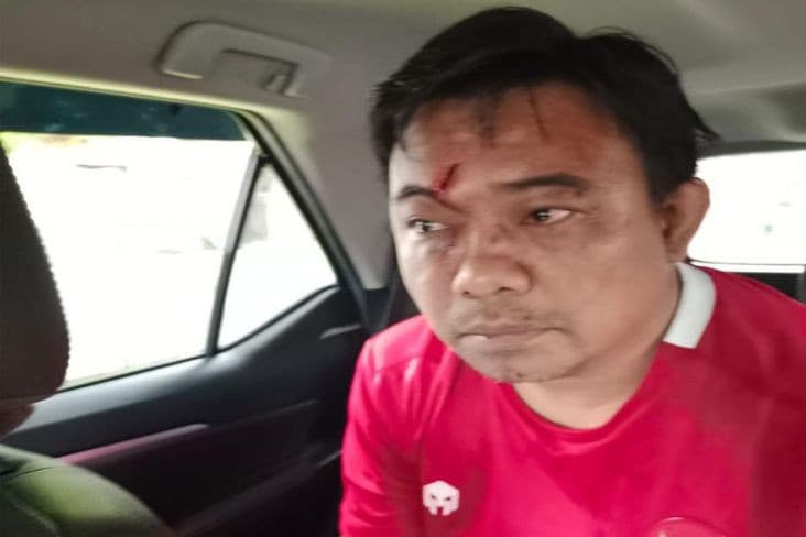 Ketua Umum  KNPI Haris Pertama(Foto:Foto: Twitter @Furqanjurdi1)