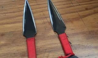 Kunai senjata yang biasa dipakai ninja (Foto:Istimewa)