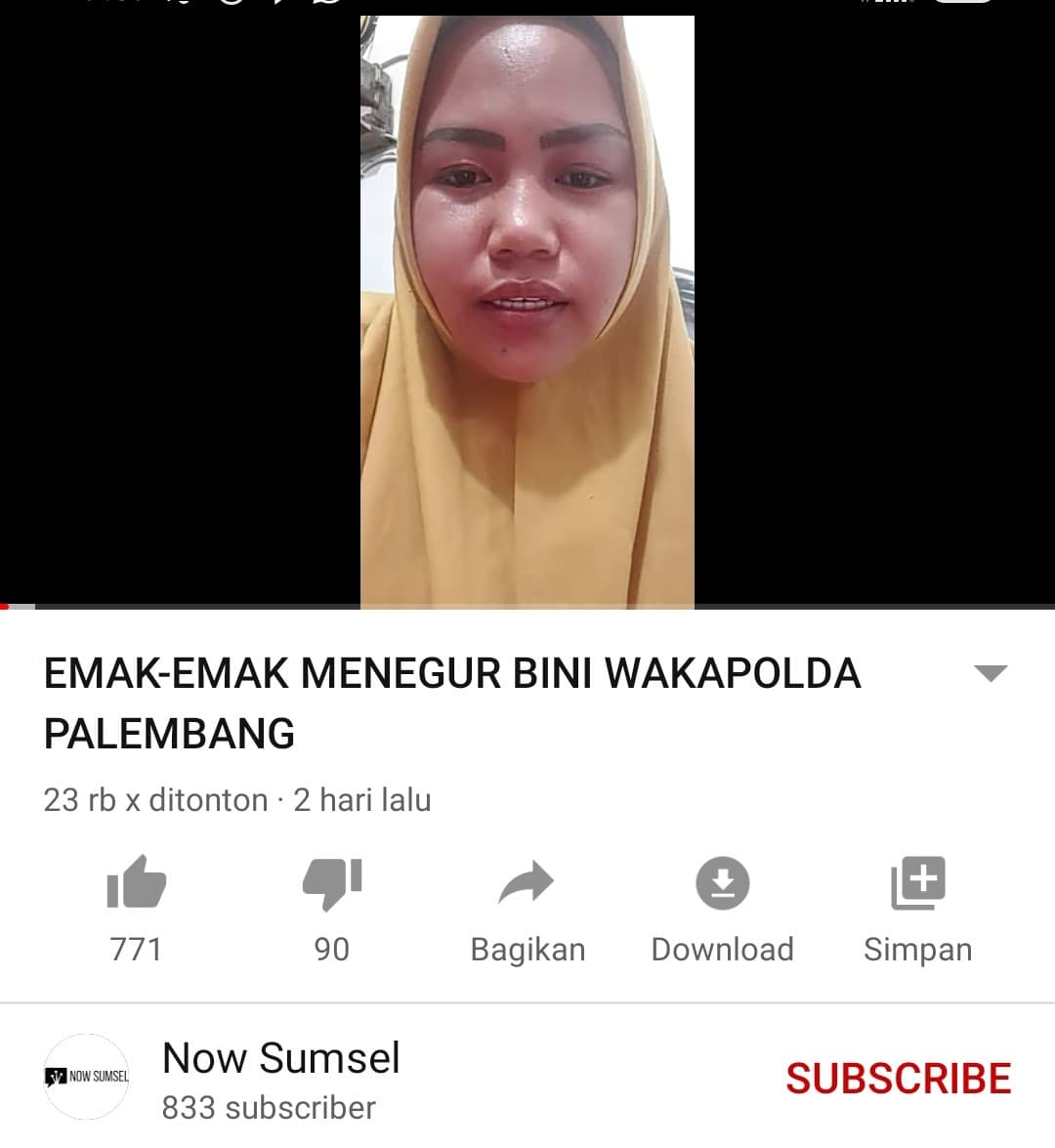 Viral Ibu PKL Diusir Istri Wakapolda Sumsel hingga Nangis, Ini Faktanya