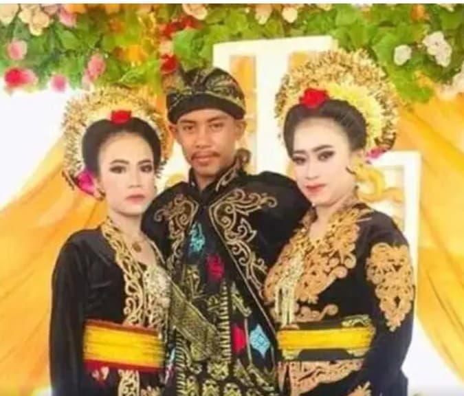 Ahmad Rizal dan istrinya (Foto: Istimewa) 