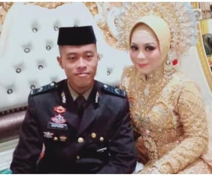 Viral anggota Polri kasih uang panaik ratusan juta (Foto: Istimewa) 