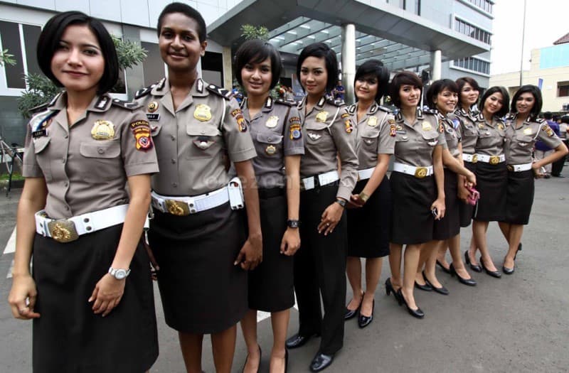 Ilustrasi Polwan