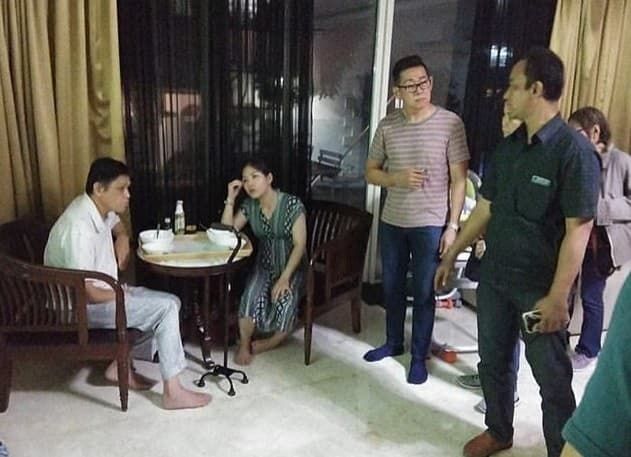 Rumah pelaku dan korban didatangi polis. (Foto: Istimewa)