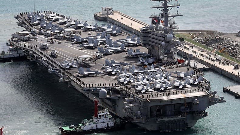 Kapal Induk USS Ronald Reagan(Foto:Istimewa)