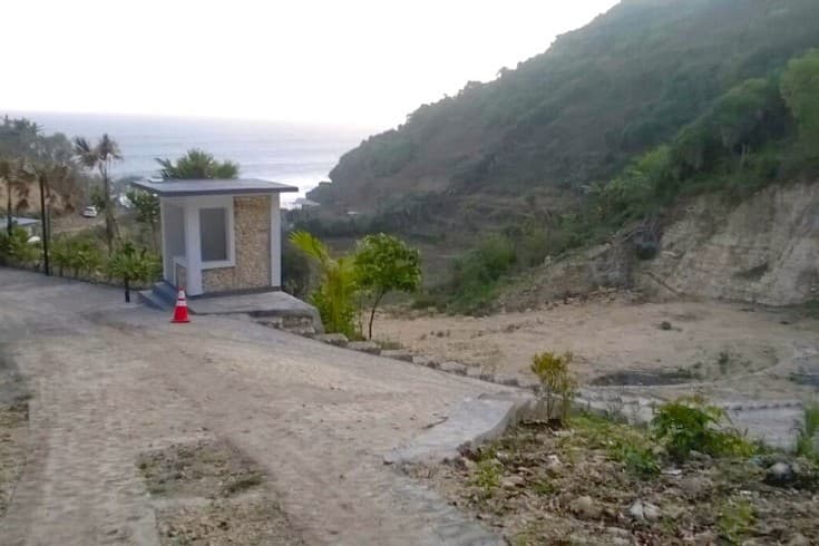 Pembangunan hotel di atas Karst Gunung Sewu (Foto: Istimewa)