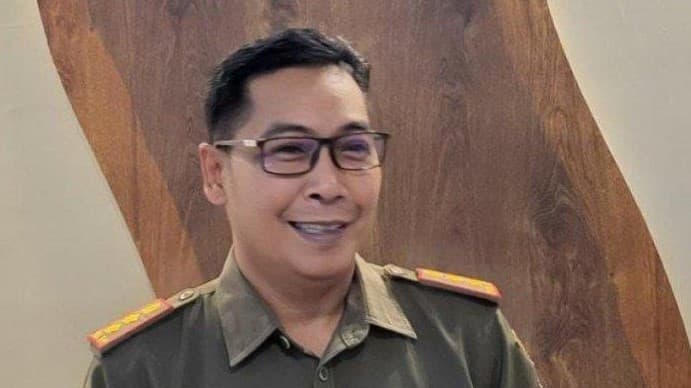 Kasatpol PP Makassar Iqbal Asnan, dalang pembunuhan pegawai dishub diciduk polisi.
