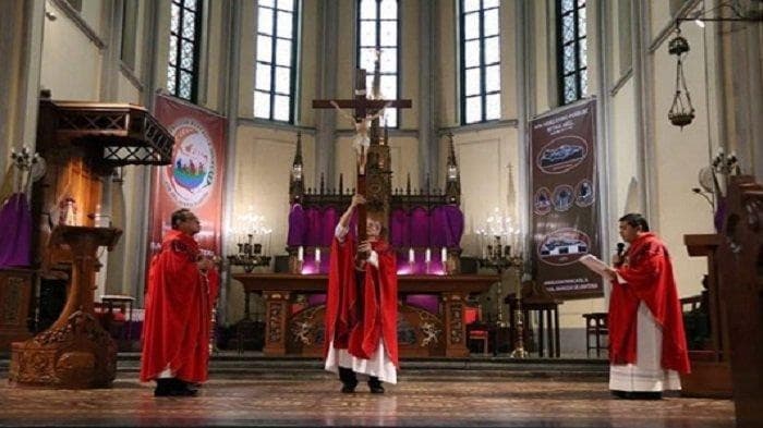 Katedral Jakarta Tetap Gelar Misa Online di Masa Transisi PSBB 