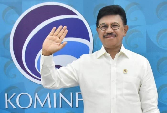 Menteri Kominfo Johnny G. Plate ( Foto:Kominfo)