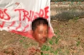 Kepala terpenggal di pinggir jalan Meksiko (Foto:Istimewa)