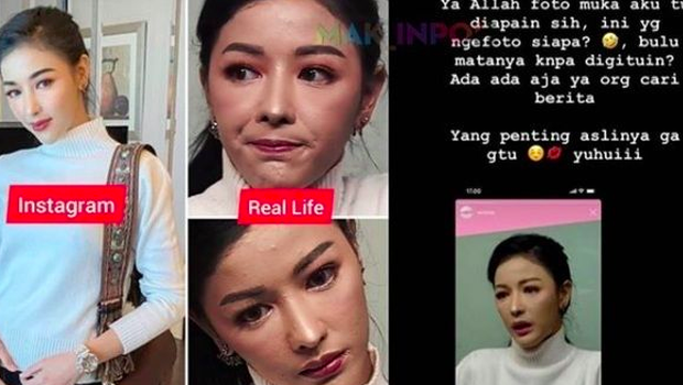 Unggahan Instagram akun gosip.