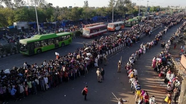 Lockdown India/Mencekam! Lockdown Berujung Malapetaka di India