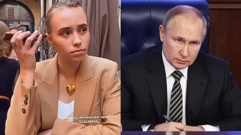 Model dan selebgram Luiza Rozova diduga anak rahasia Vladimir Putin. 