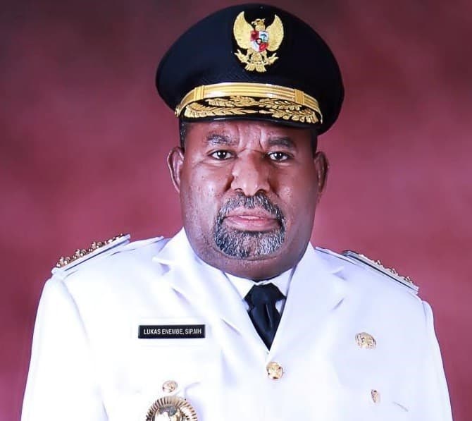 Gubernur Papua Lukas Enembe (Foto:Istimewa)