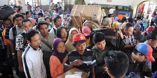 Mudik lebaran (Foto: Istimewa)