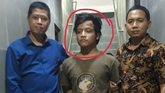 Muhammad Aris Penerima Hukuman Kebiri Kimia Pertama (Foto:Istimewa)