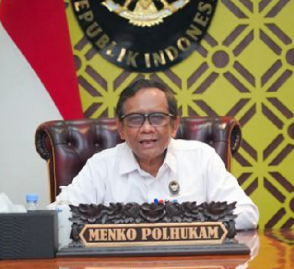 Menteri Koordinator Bidang Politik Hukum dan Keamanan, Mahfud MD (Foto: Istimewa)
