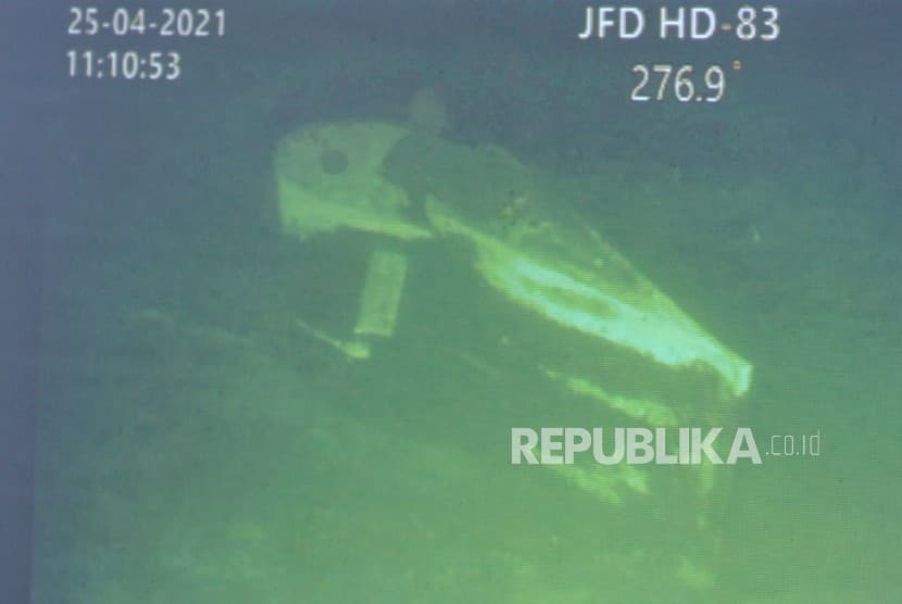  KRI Nanggala 402 di Kedalaman 838 Meter (Foto:Istimewa)