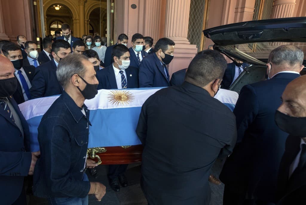 Pemakaman Maradona (Foto:Istimewa)