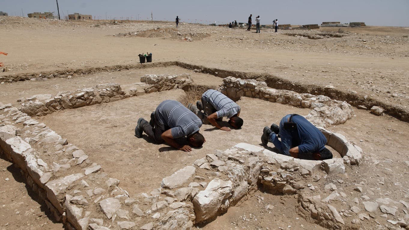 Salah satu masjid tertua di dunia baru ditemukan di Israel (Foto:Istimewa)