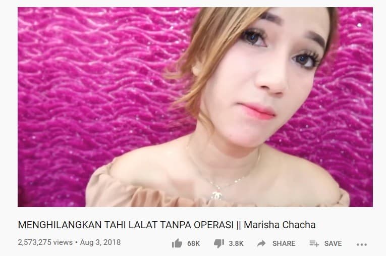 YouTuber Marisha Chacha.