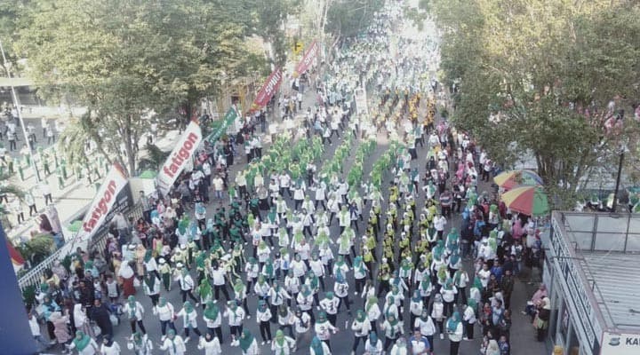 Goyang Mopobibi massal (Foto: Istimewa)