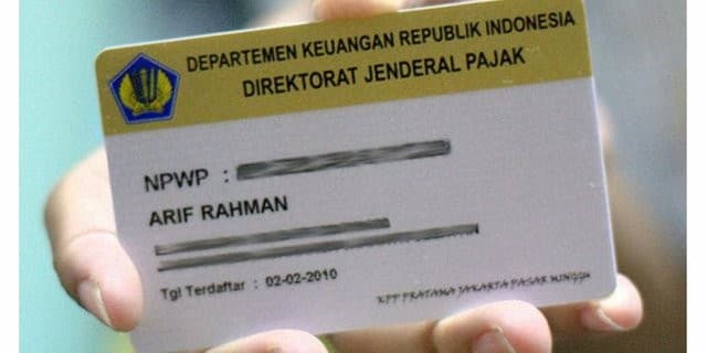 NPWP (foto: istimewa)