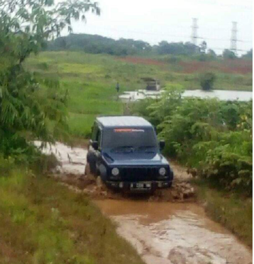 Off Road di Sirkuit BSD Pagedangan (Foto:Reqnews)