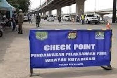Ilustrasi PSBB Bekasi (Foto:Istimewa)