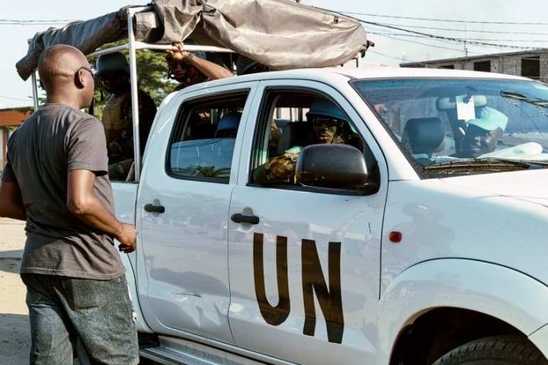 Pasukan PBB  (Foto:Al Jazeera)
