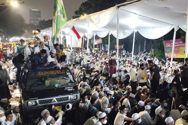 Peringatan Maulid Nabi Muhammad SAW di markas FPI